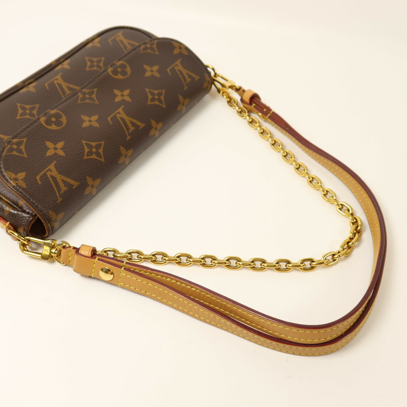 LOUIS VUITTON Monogram Wallet On Chain Ivy鏈帶肩背袋-6