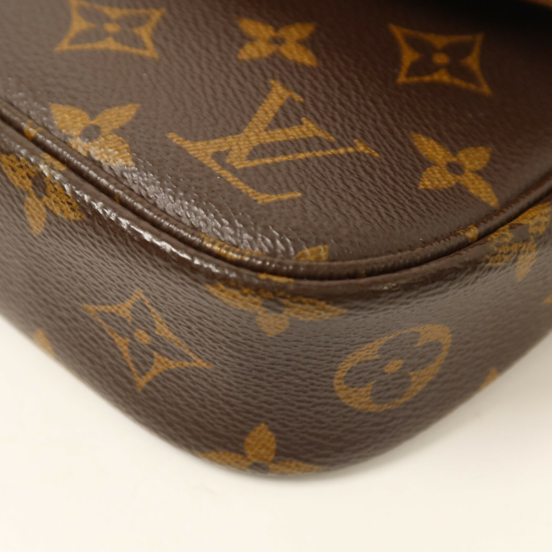 LOUIS VUITTON Monogram Wallet On Chain Ivy鏈帶肩背袋-10