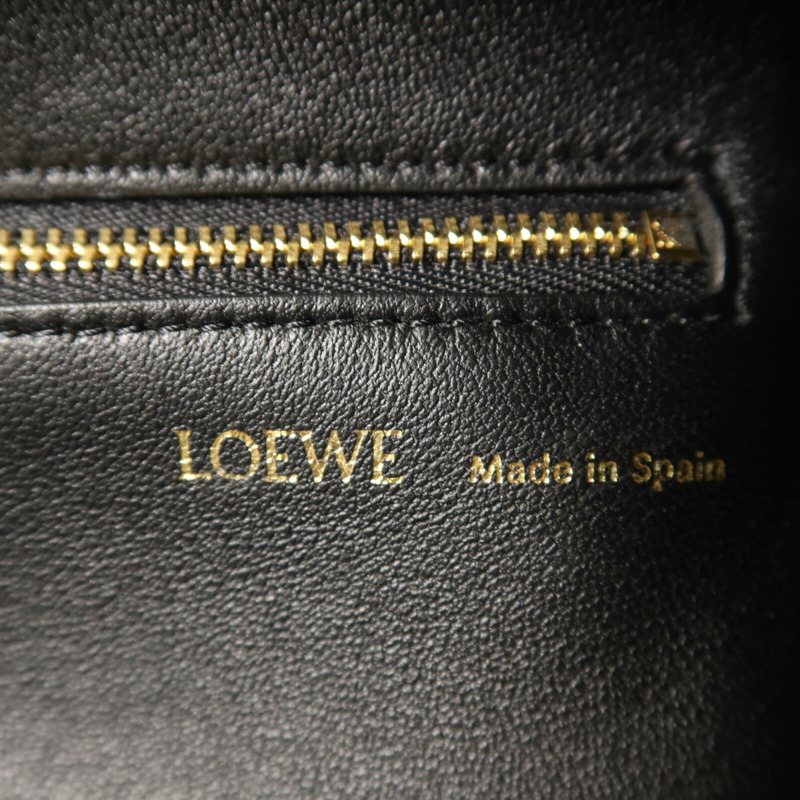 LOEWE 羊皮皮革Small Squeeze Bag鏈帶肩背袋-5
