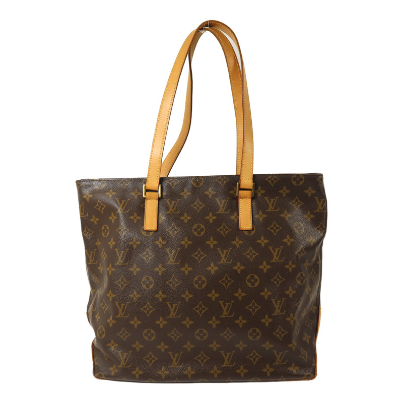 LOUIS VUITTON Monogram Cabas Mezzo肩背袋-0