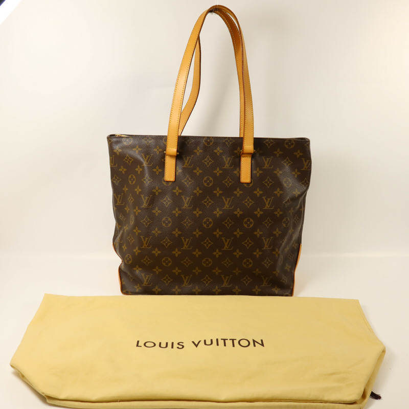 LOUIS VUITTON Monogram Cabas Mezzo肩背袋-8