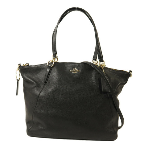 COACH 牛皮皮革Shoulder Bag手挽肩背兩用袋
