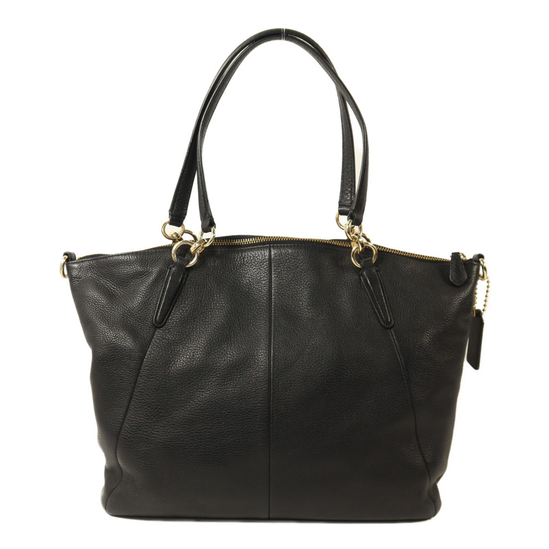 COACH 牛皮皮革Shoulder Bag手挽肩背兩用袋-1