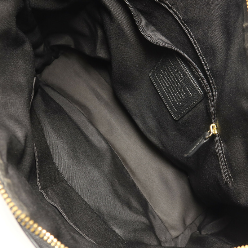 COACH 牛皮皮革Shoulder Bag手挽肩背兩用袋-4
