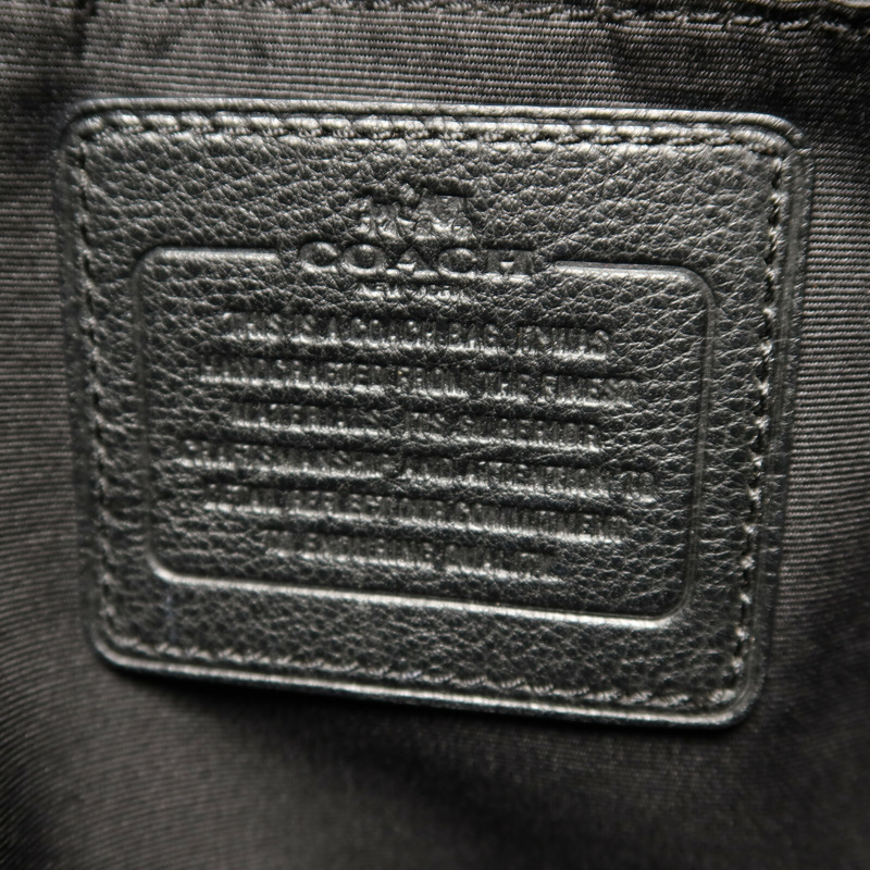 COACH 牛皮皮革Shoulder Bag手挽肩背兩用袋-5