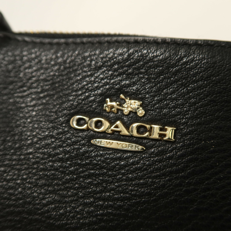 COACH 牛皮皮革Shoulder Bag手挽肩背兩用袋-13