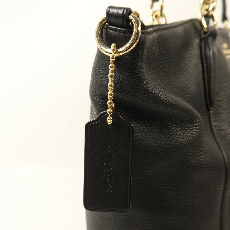 COACH 牛皮皮革Shoulder Bag手挽肩背兩用袋-15