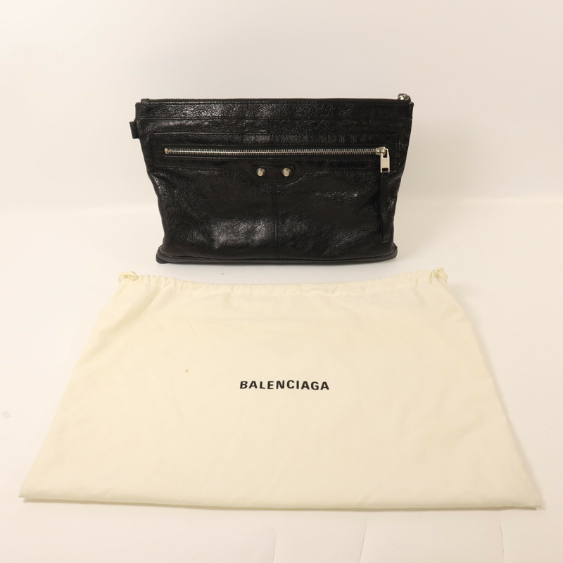 BALENCIAGA 牛皮皮革Classic City Pouch手拿包-8