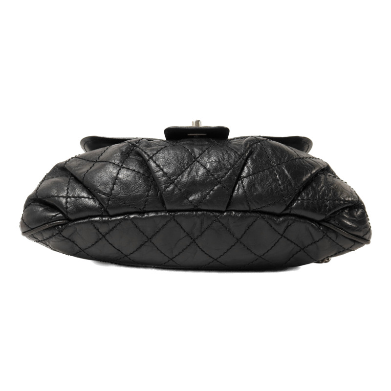 CHANEL 牛皮皮革Bubble Graphic Messenger Bag鏈帶肩背袋-3