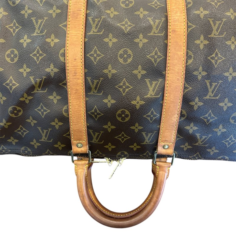 LV字紋手提行李袋-45cm-9