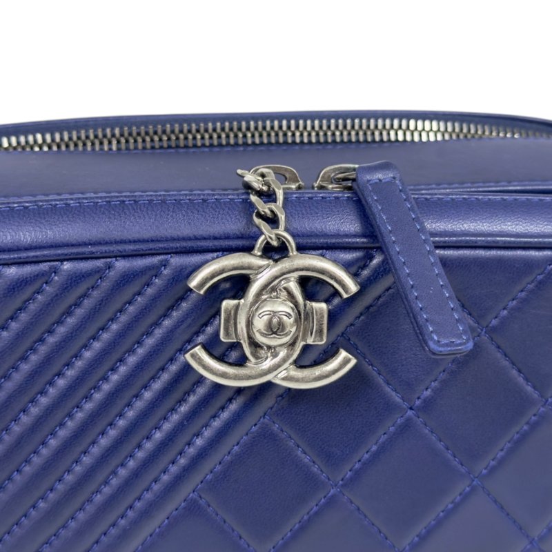 CHANEL CC Coco boy 斜揹袋-4