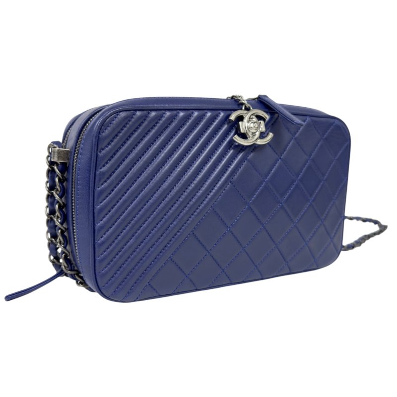 CHANEL CC Coco boy 斜揹袋-5