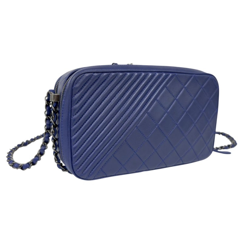CHANEL CC Coco boy 斜揹袋-9