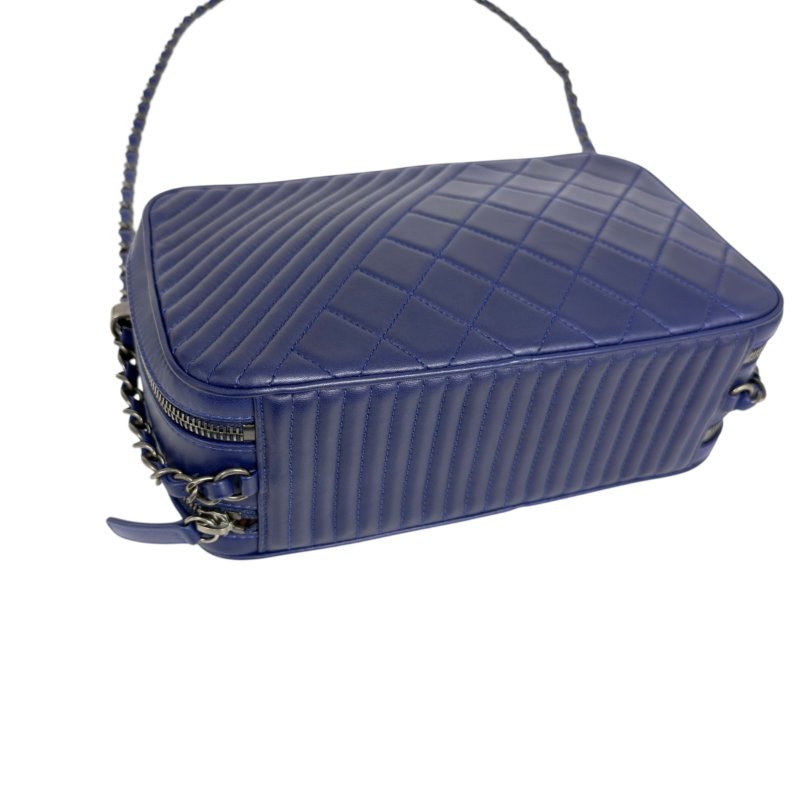 CHANEL CC Coco boy 斜揹袋-12