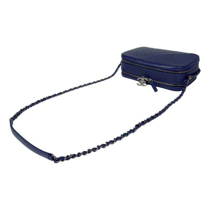 CHANEL CC Coco boy 斜揹袋-17