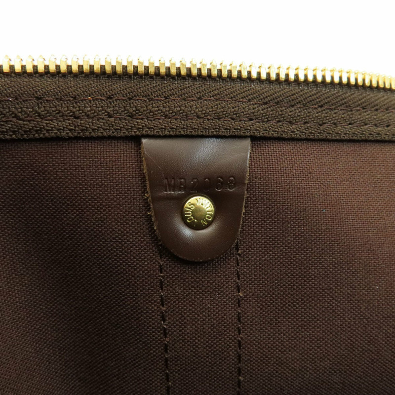路易威登 N41414 Keepall Bandoulière 55 Damier Ebene 帆布波士頓包 女士路易威登 LOUIS VUITTON-6