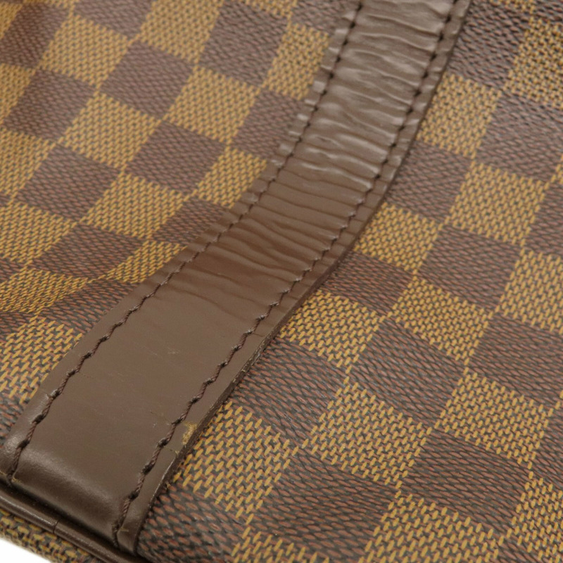 路易威登 N41414 Keepall Bandoulière 55 Damier Ebene 帆布波士頓包 女士路易威登 LOUIS VUITTON-16