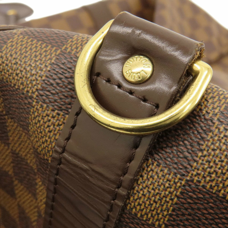路易威登 N41414 Keepall Bandoulière 55 Damier Ebene 帆布波士頓包 女士路易威登 LOUIS VUITTON-19
