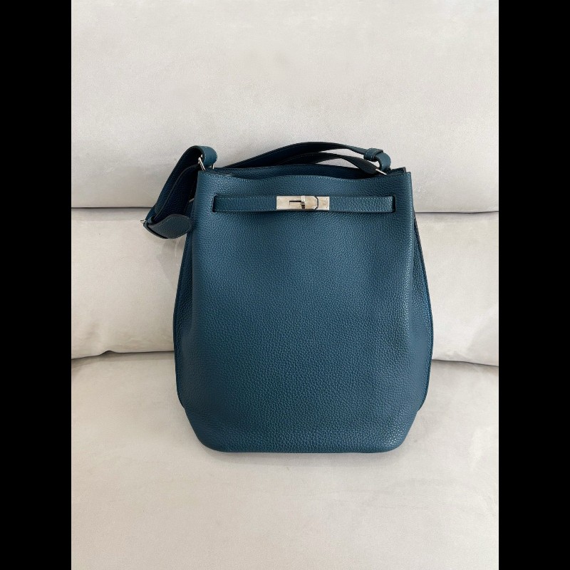 Hermes sokelly26 
鴨子藍 tc皮-0