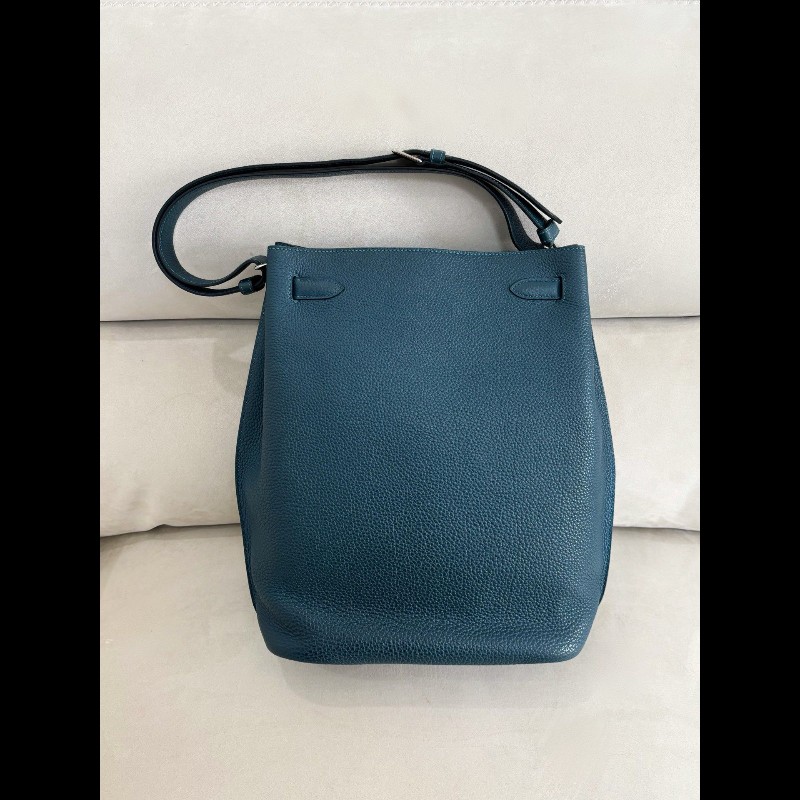Hermes sokelly26 
鴨子藍 tc皮-1