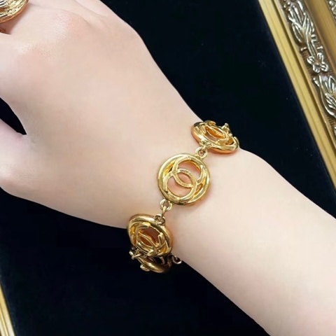 CHANEL金色vintage手鏈
