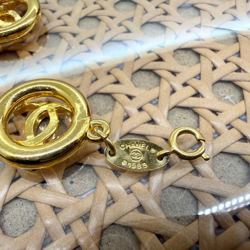 CHANEL金色vintage手鏈-7