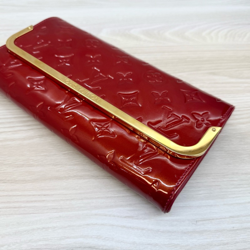 LV紅色漆皮Rossmore MM肩背包M91550-7
