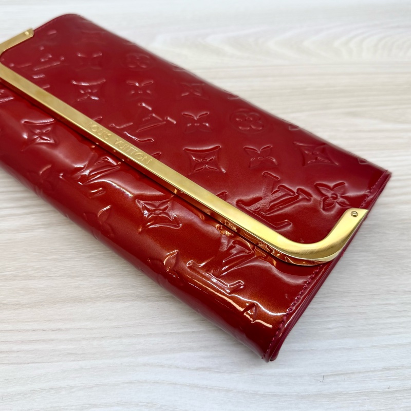 LV紅色漆皮Rossmore MM肩背包M91550-17
