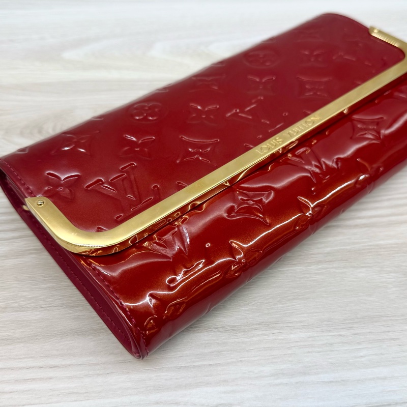 LV紅色漆皮Rossmore MM肩背包M91550-18