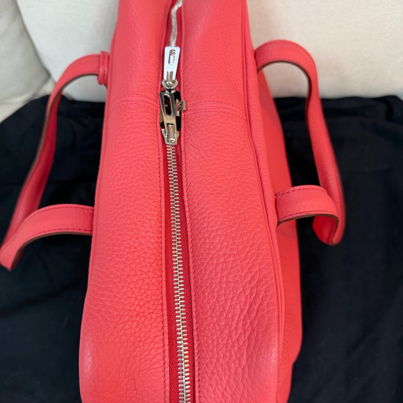 Hermes 愛馬仕 維多利亞包  手提 旅行 波士頓包 35/22/17-4