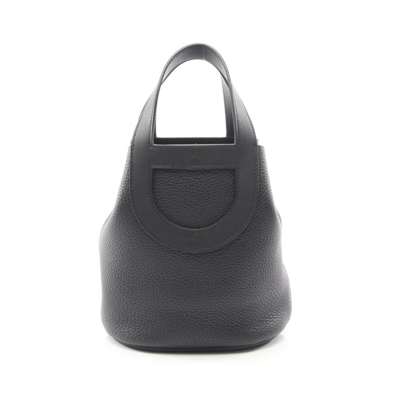愛馬仕 (HERMES) in the loop 18 手提包 U Taurillon Clemence 黑色 二手 SHW-0
