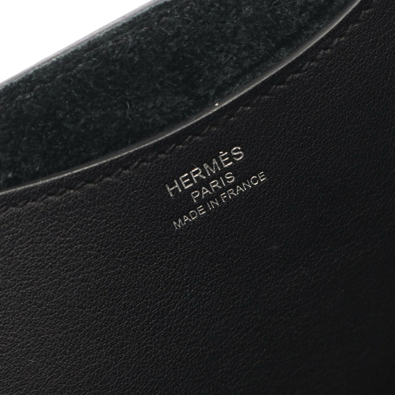 愛馬仕 (HERMES) in the loop 18 手提包 U Taurillon Clemence 黑色 二手 SHW-3