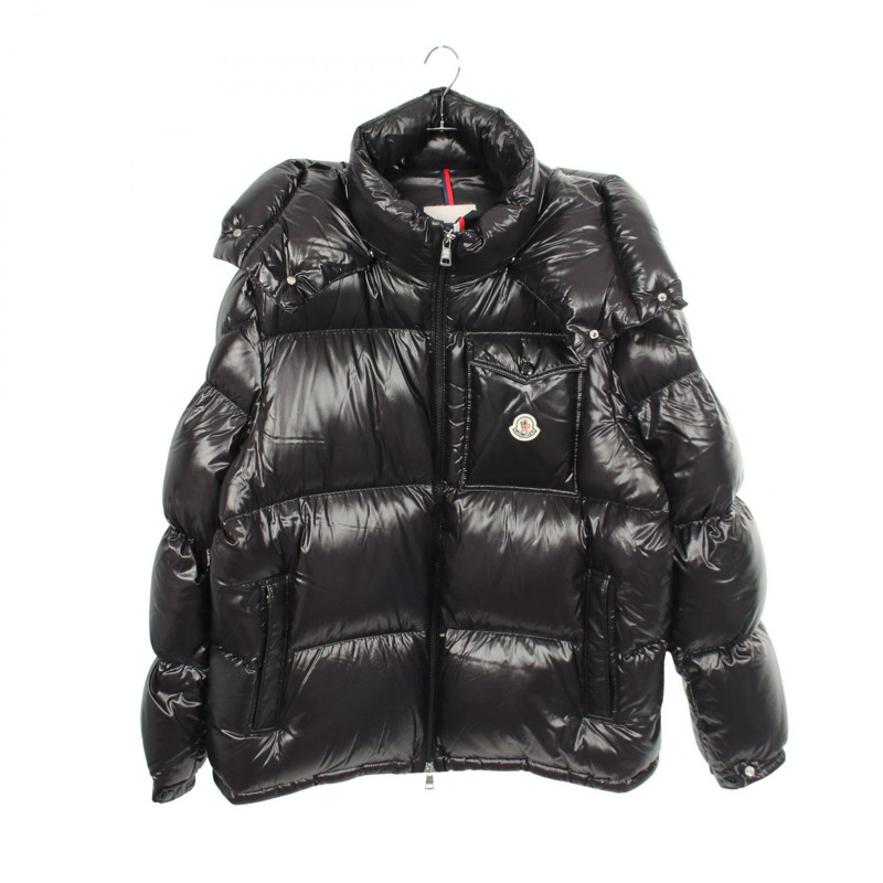 MONCLER MONTEBELIAR 羽絨衣外套外套 #7 尼龍黑 二手男款-0