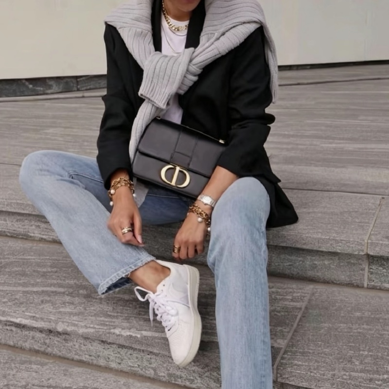 Dior迪奧經典蒙田Montaigne30滑面牛皮金屬釦附保卡-28