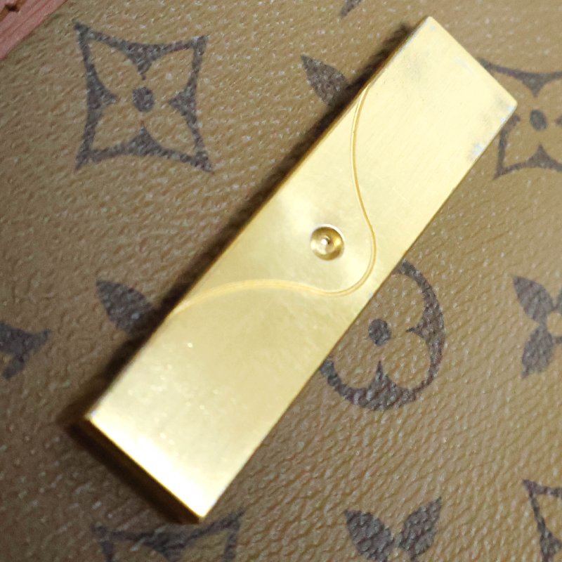 金鐸精品~2515 LOUIS VUITTTON LV路易威登M45959 Mini Dauphine達芙妮雙色拼接掀蓋側肩背包-10