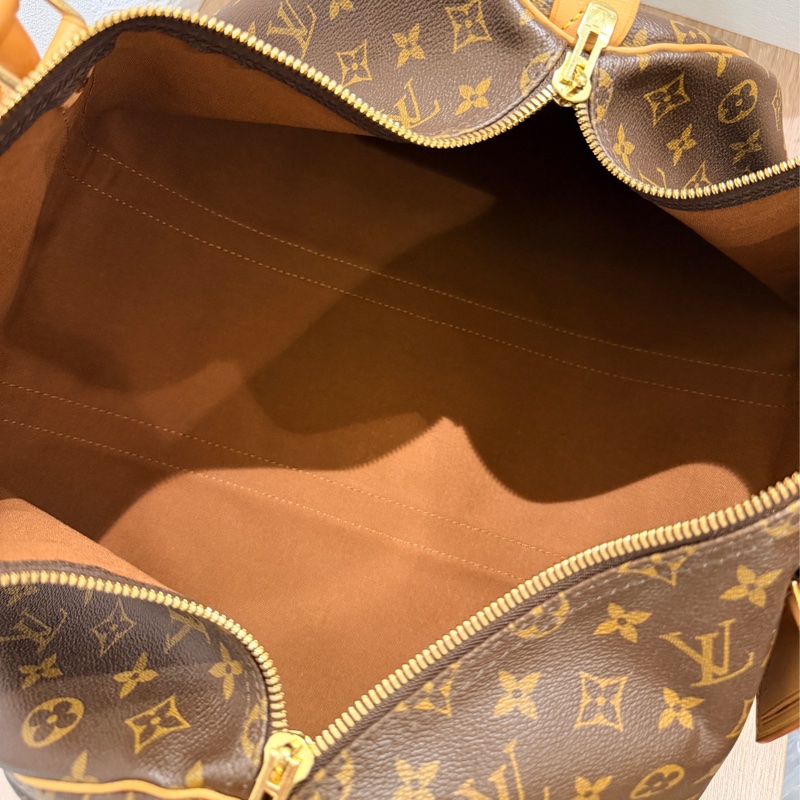 Louis Vuitton Monogram Keepall 50（近全新，塵袋、鎖、鑰匙、吊牌、手把皮環）-16