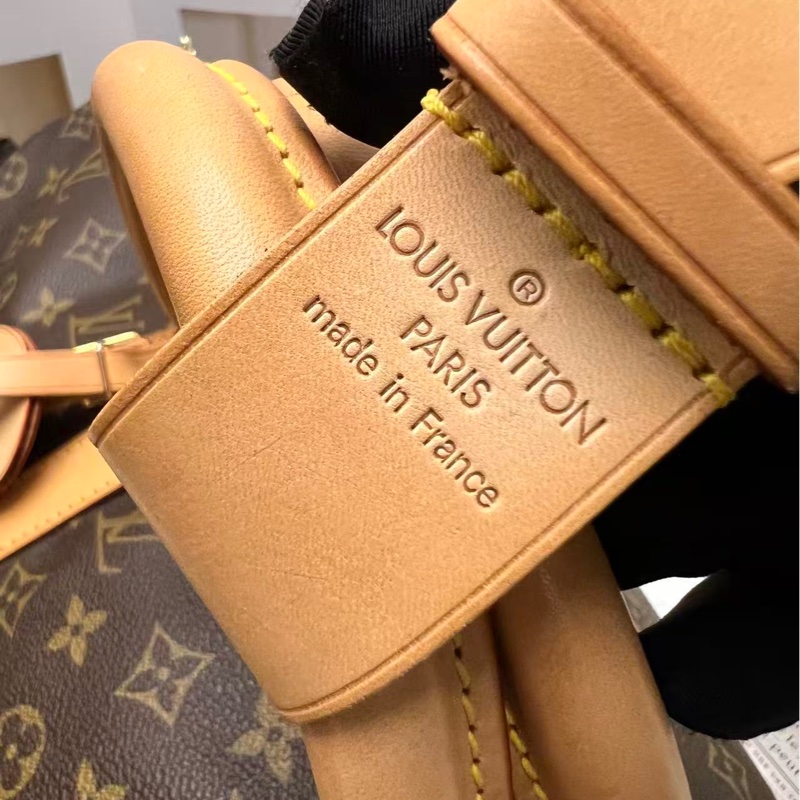 Louis Vuitton Monogram Keepall 50（近全新，塵袋、鎖、鑰匙、吊牌、手把皮環）-24