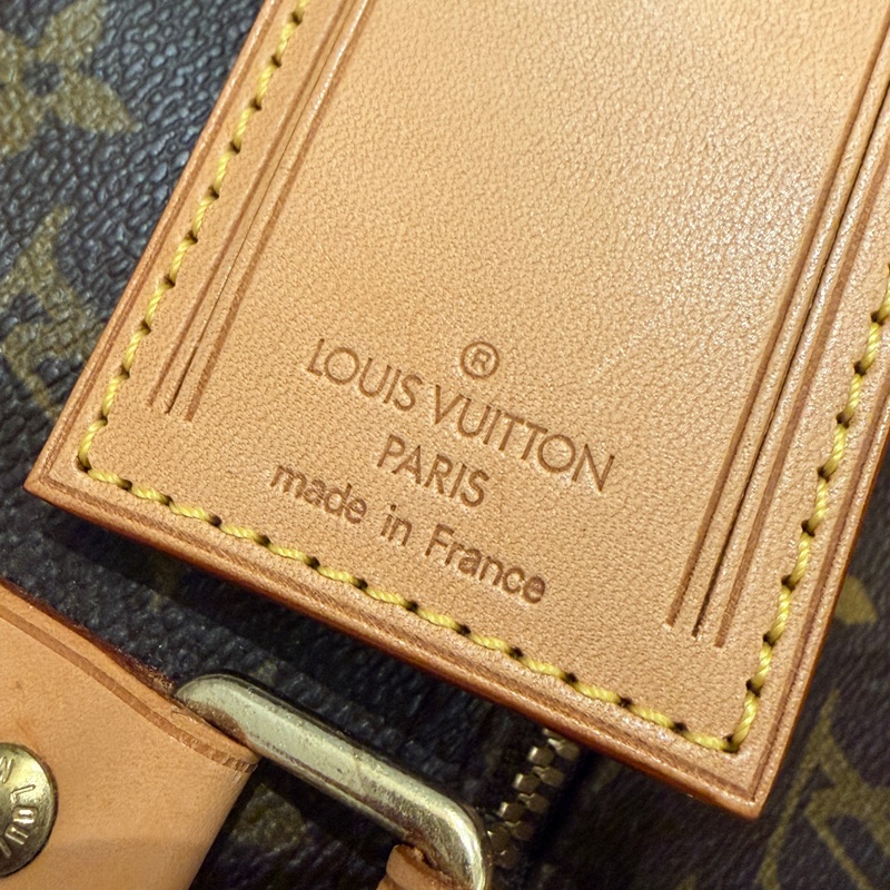 Louis Vuitton Monogram Keepall 50（近全新，塵袋、鎖、鑰匙、吊牌、手把皮環）-25