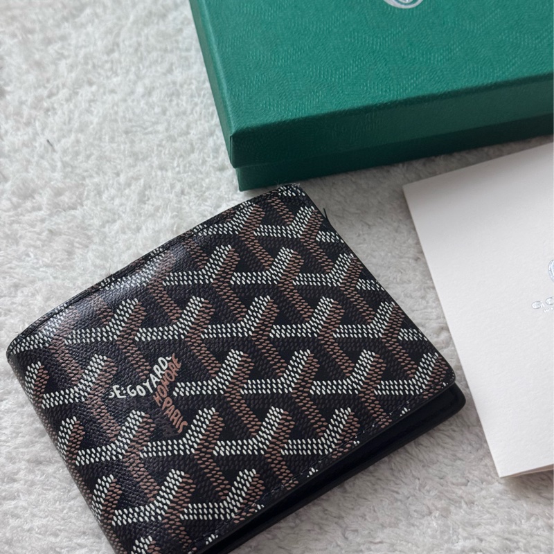 Goyard Victoire Wallet (Goyard皮夾)黑色-1