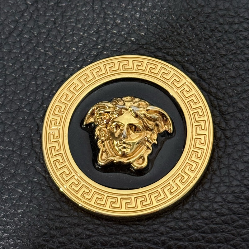 Versace Medusa 凡賽斯美杜莎 經典荔枝紋皮革-10