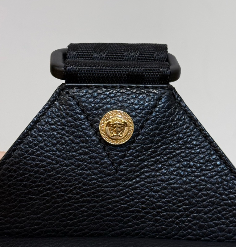 Versace Medusa 凡賽斯美杜莎 經典荔枝紋皮革-13
