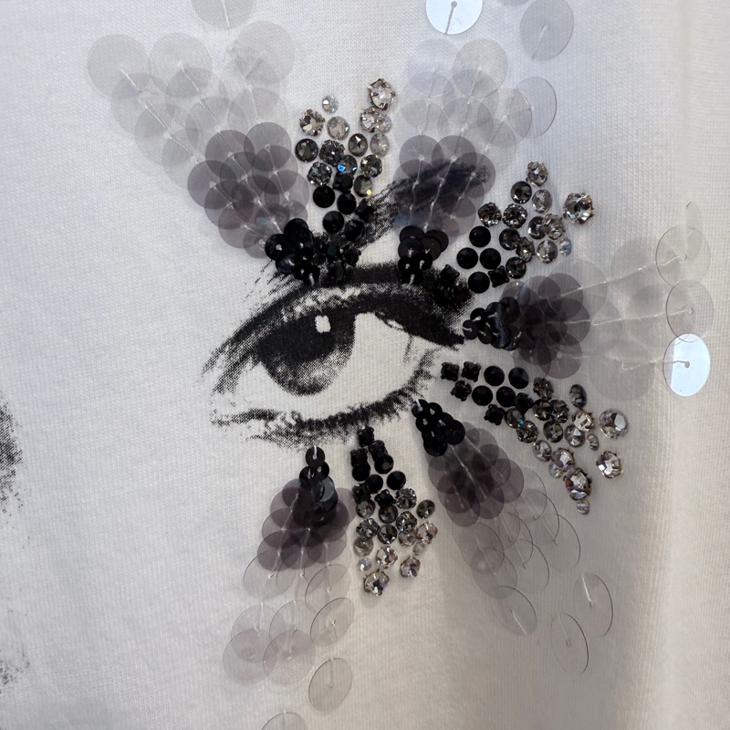 CHANEL✨金高銀同款亮片無袖百搭背心 #S-3