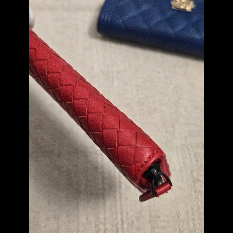 BOTTEGA VENETA 寶緹嘉 BV 經典小羊皮編織拉鍊長夾-6