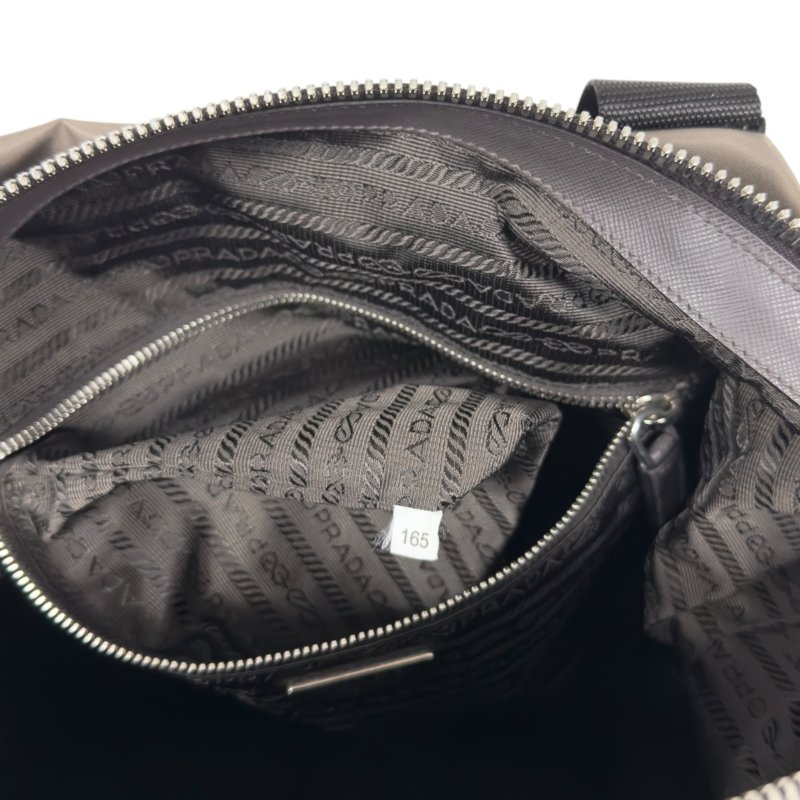 PRADA 三角標 旅行袋-16