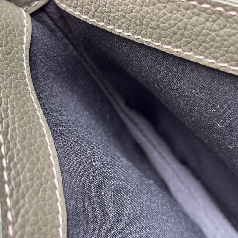 ::Christian Dior:: Saddle Pouch 墨綠色皮革馬鞍包 胸口包 側背包-29