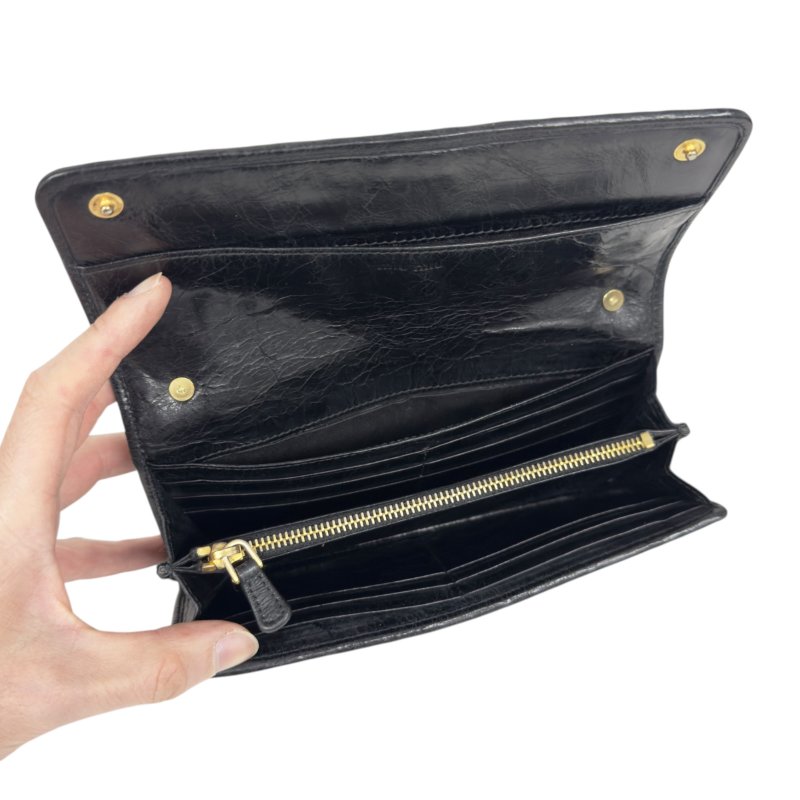 MIU MIU *自加鏈＞送無品牌扣＋無品牌鏈帶* Matelassé 皺摺 2用袋-21