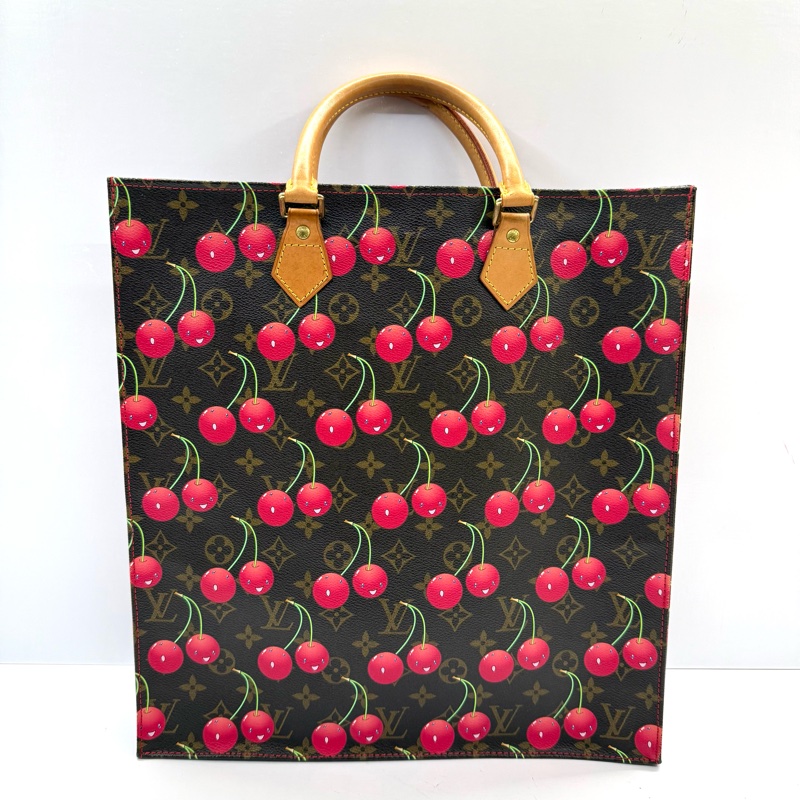 LOUIS VUITTON 路易威登 老花CHERRY SAC PLAT 手提包 M95010-1
