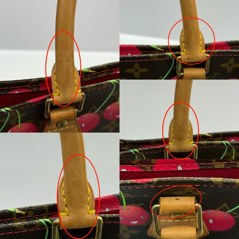 LOUIS VUITTON 路易威登 老花CHERRY SAC PLAT 手提包 M95010-8