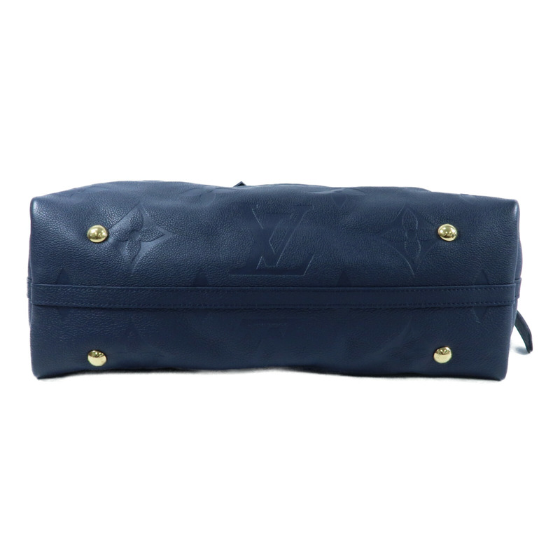 LOUIS VUITTON Monogram Empreinte CarryAll MM金扣肩背袋-3
