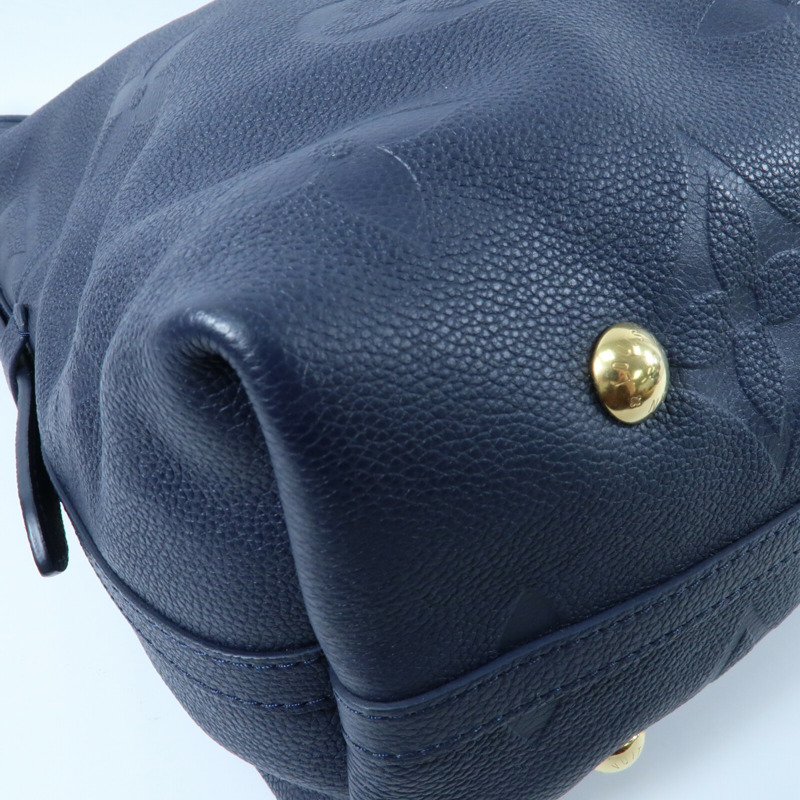 LOUIS VUITTON Monogram Empreinte CarryAll MM金扣肩背袋-4